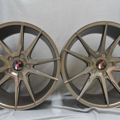 Japan Racing JR21 20" 8J ET20-ET40 + 9J ET20-ET35 BLANK Matt Bronze