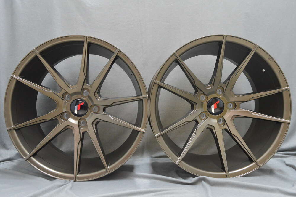 Japan Racing JR21 20" 8J ET20-ET40 + 9J ET20-ET35 BLANK Matt Bronze