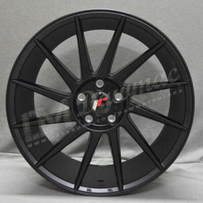 Japan Racing JR22 17" 7J ET35-ET40 + 8J ET25-ET35 BLANK Matt Black