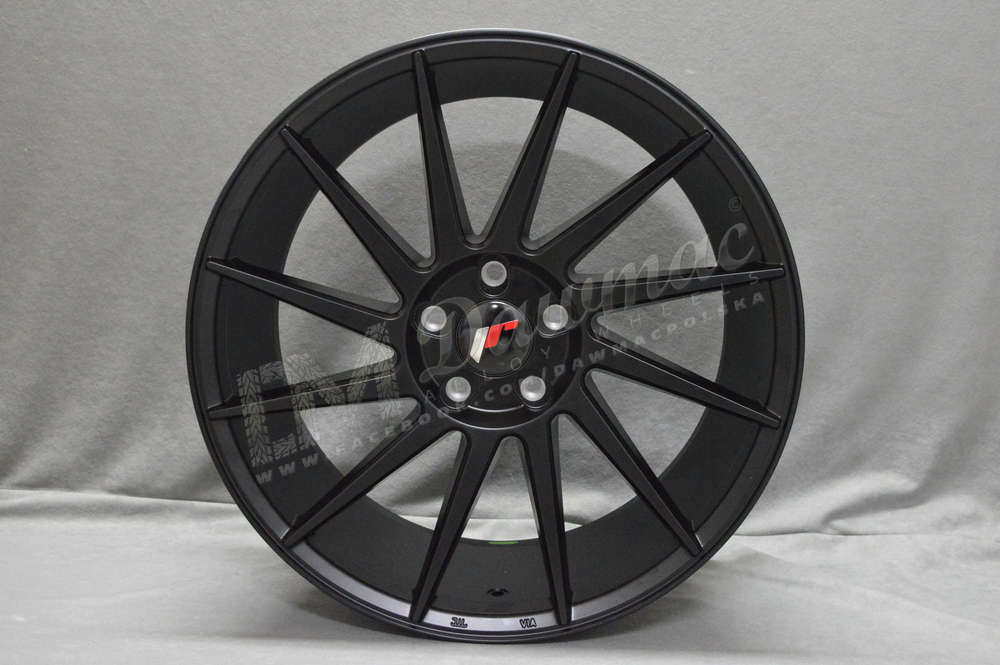 Japan Racing JR22 17" 7J ET35-ET40 + 8J ET25-ET35 BLANK Matt Black