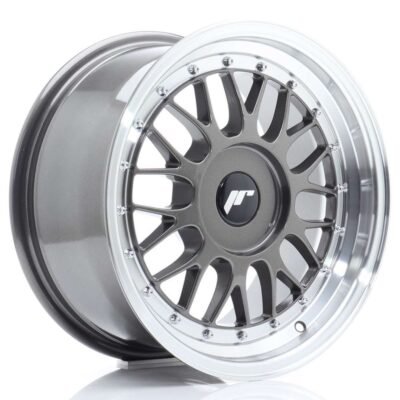 Japan Racing JR23 16" 8J ET20-ET45 BLANK Hyper Gray w/ Machined Lip