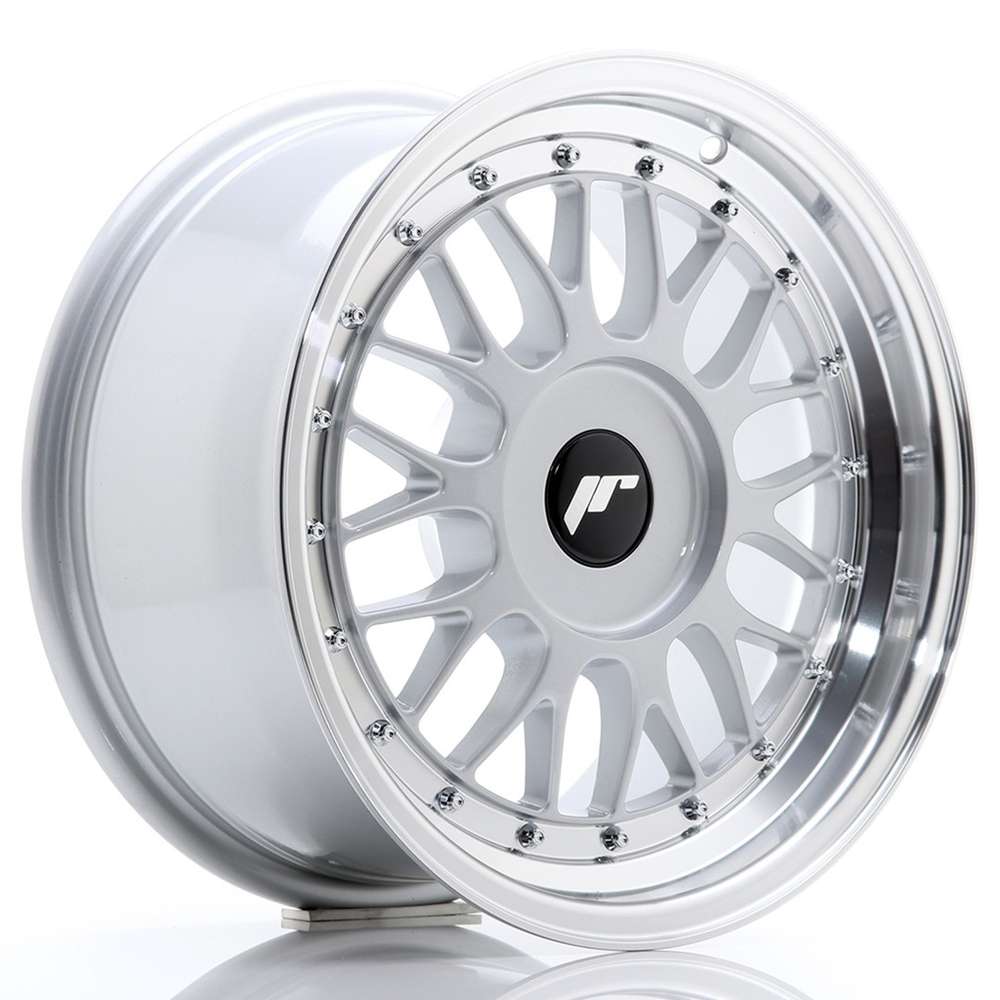 Japan Racing JR23 16" 8J ET20-ET45 BLANK Hyper Silver w/ Machined Lip