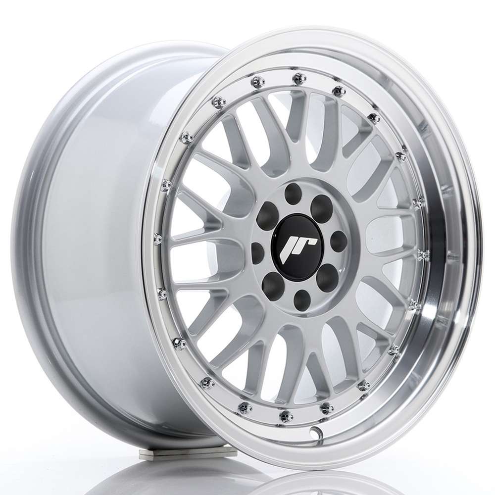 Japan Racing JR23 16" 8J ET20 4x100 Hyper Silver w/ Machined Lip