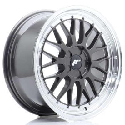 Japan Racing JR23 18" 8,5J ET25-ET48 BLANK Hyper Gray w/ Machined Lip