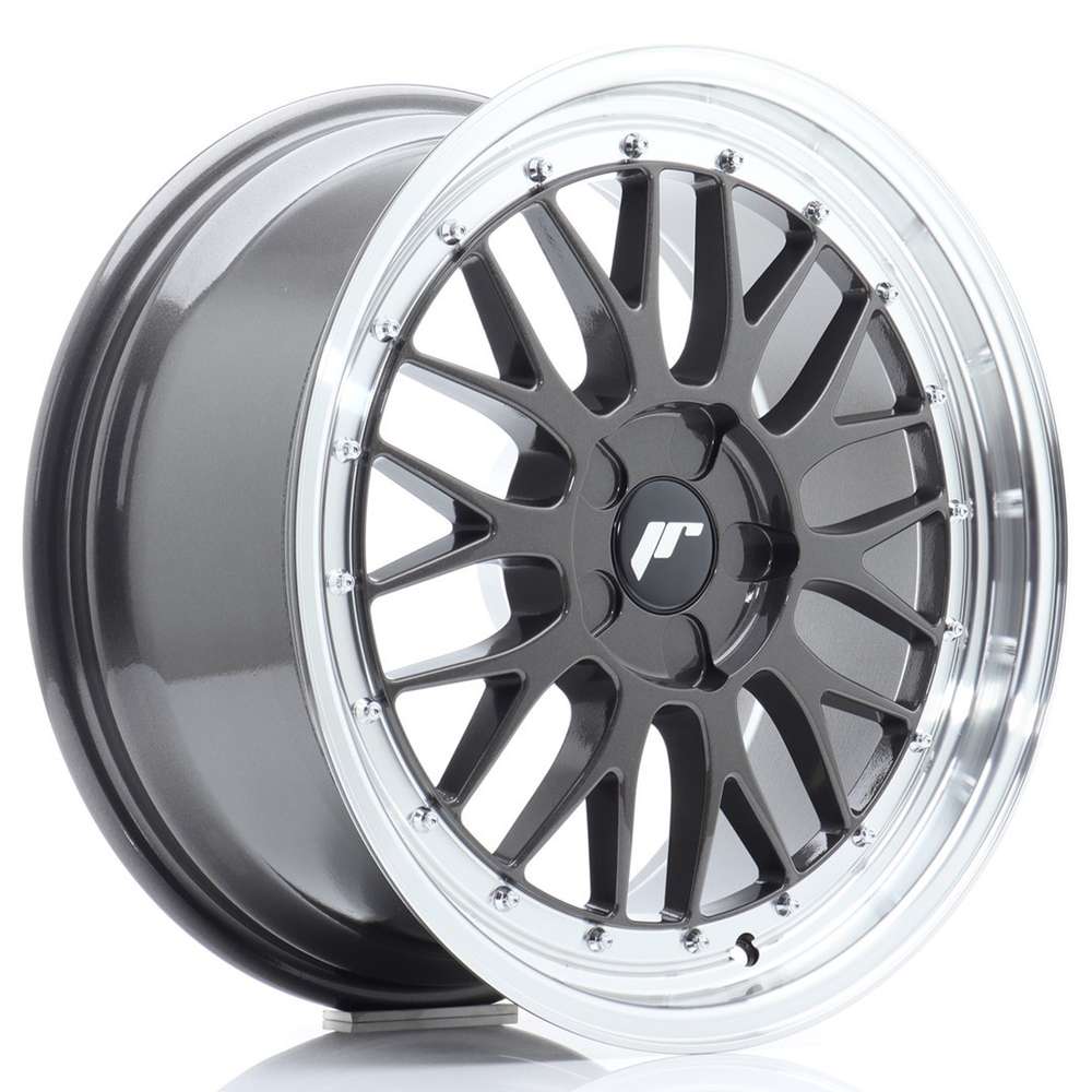 Japan Racing JR23 18" 8,5J ET25-ET48 BLANK Hyper Gray w/ Machined Lip