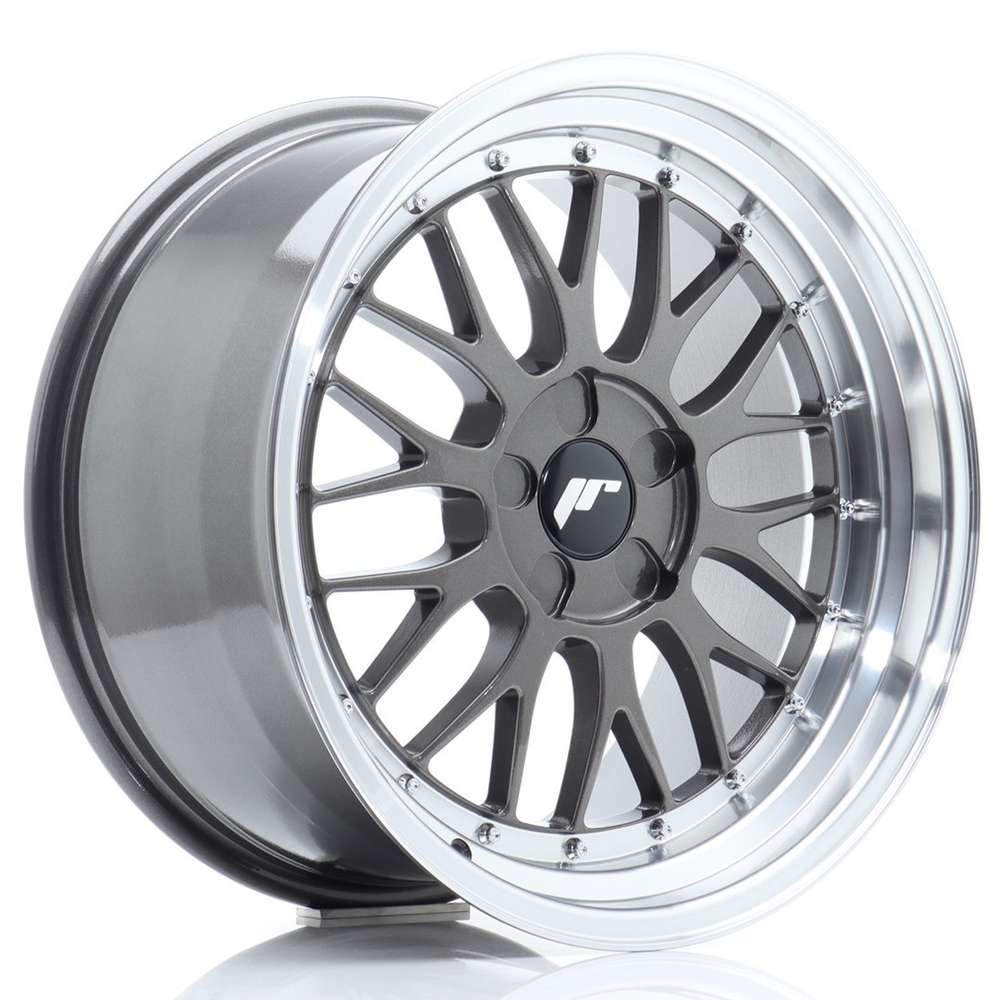 Japan Racing JR23 18" 9,5J ET25-ET48 BLANK Hyper Gray w/ Machined Lip