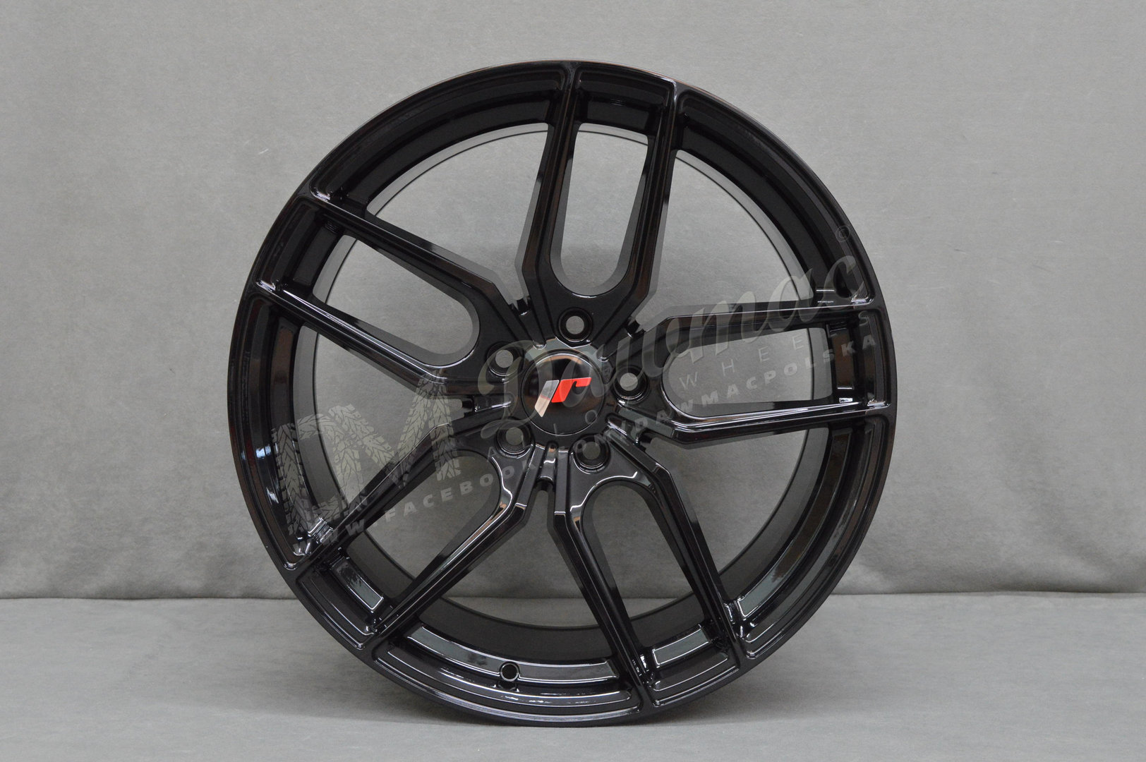 Japan Racing JR25 18" 9,5J ET20-ET40 BLANK Gloss Black - obrazek 2
