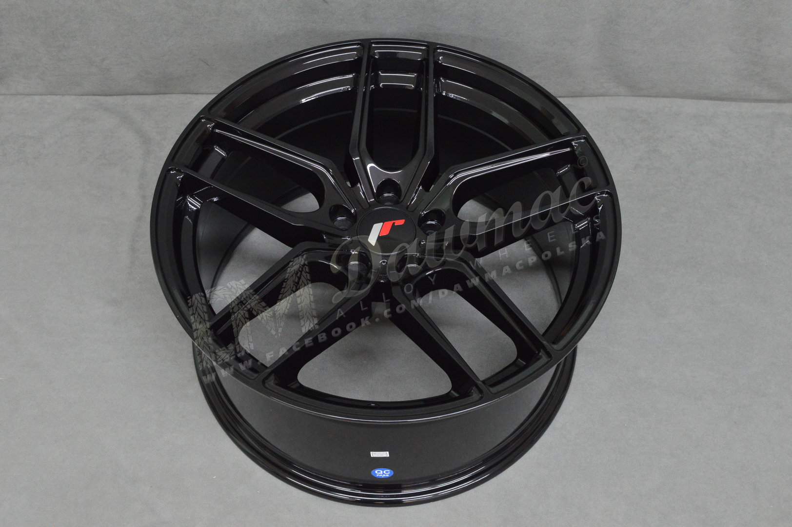 Japan Racing JR25 18" 9,5J ET20-ET40 BLANK Gloss Black - obrazek 5