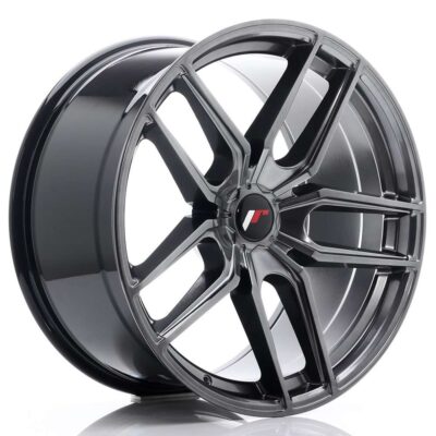 Japan Racing JR25 20" 10J ET20-ET40 + 11J ET20-ET40 BLANK Hyper Black