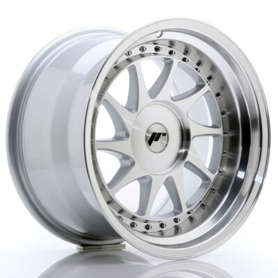 Japan Racing JR26 17" 10J ET0-ET25 BLANK Silver Machined Face