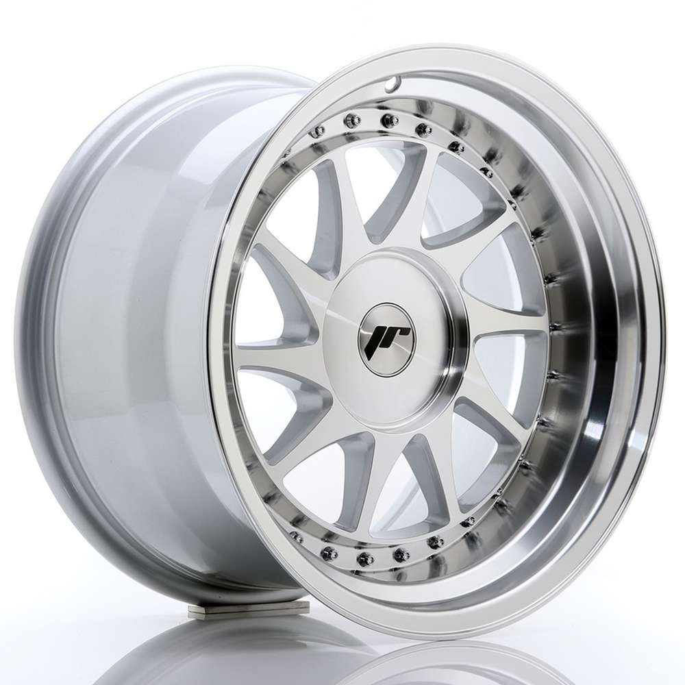 Japan Racing JR26 17" 10J ET0-ET25 BLANK Silver Machined Face