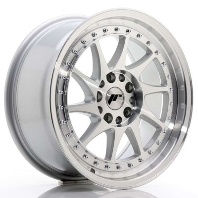 Japan Racing JR26 17" 8J ET35 4x100/4x114,3 Silver Machined Face