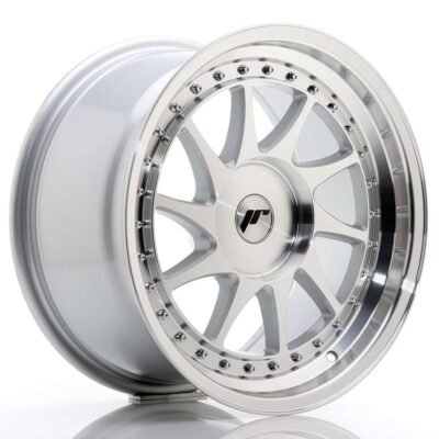 Japan Racing JR26 17" 9J ET20-ET35 BLANK Silver Machined Face