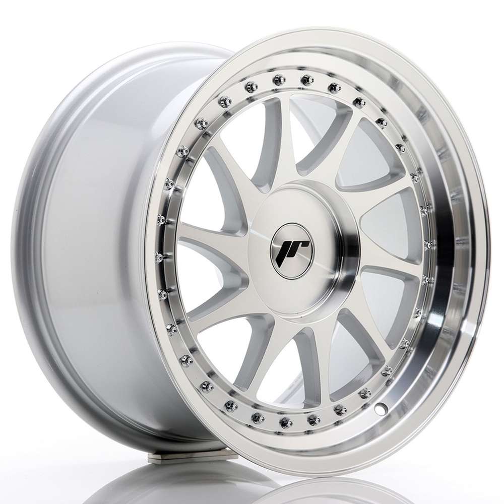 Japan Racing JR26 17" 9J ET20-ET35 BLANK Silver Machined Face