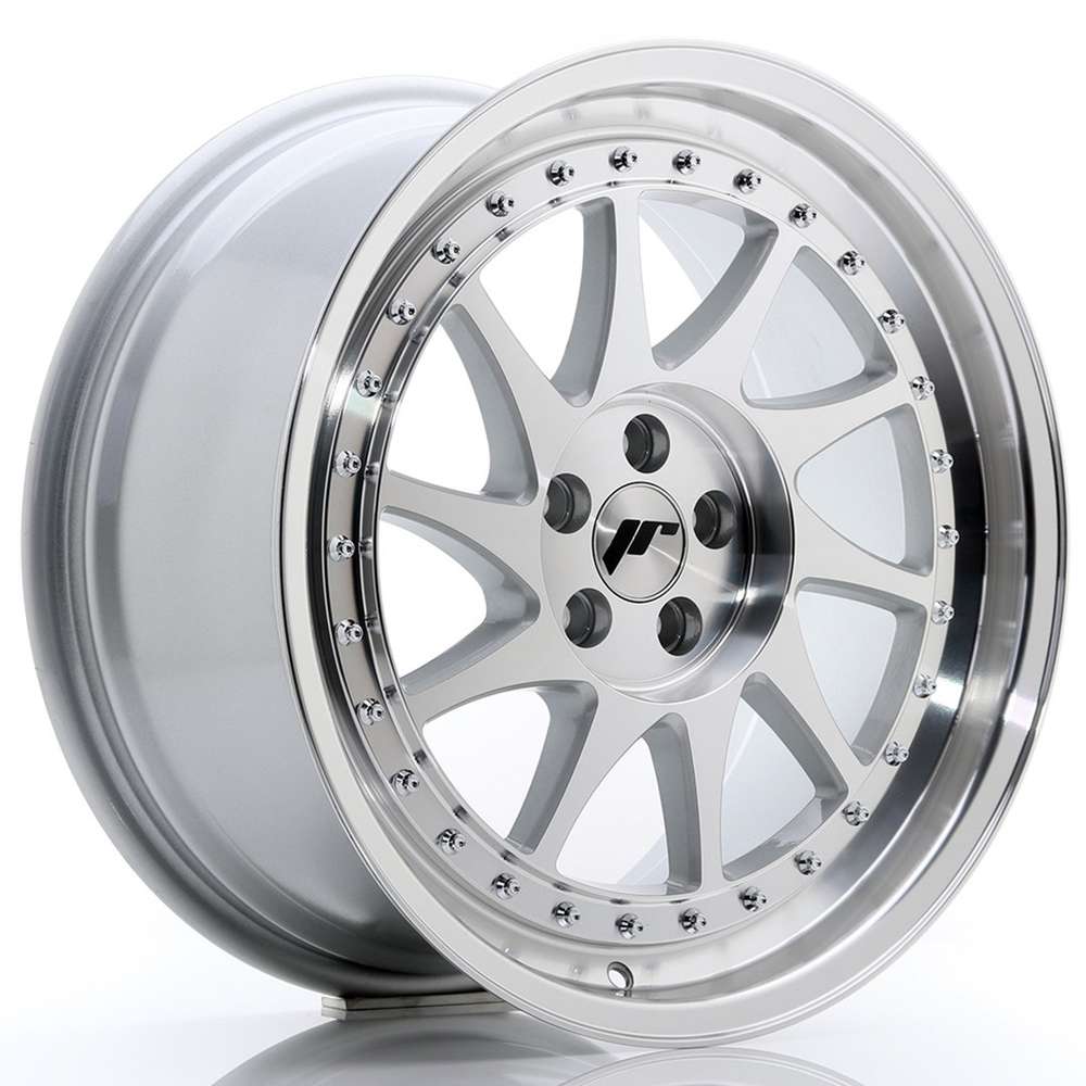 Japan Racing JR26 18" 8,5J ET35 5x100 Silver Machined Face