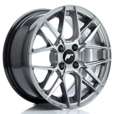 Japan Racing JR28 15" 7J ET25 4x100 Hyper Black
