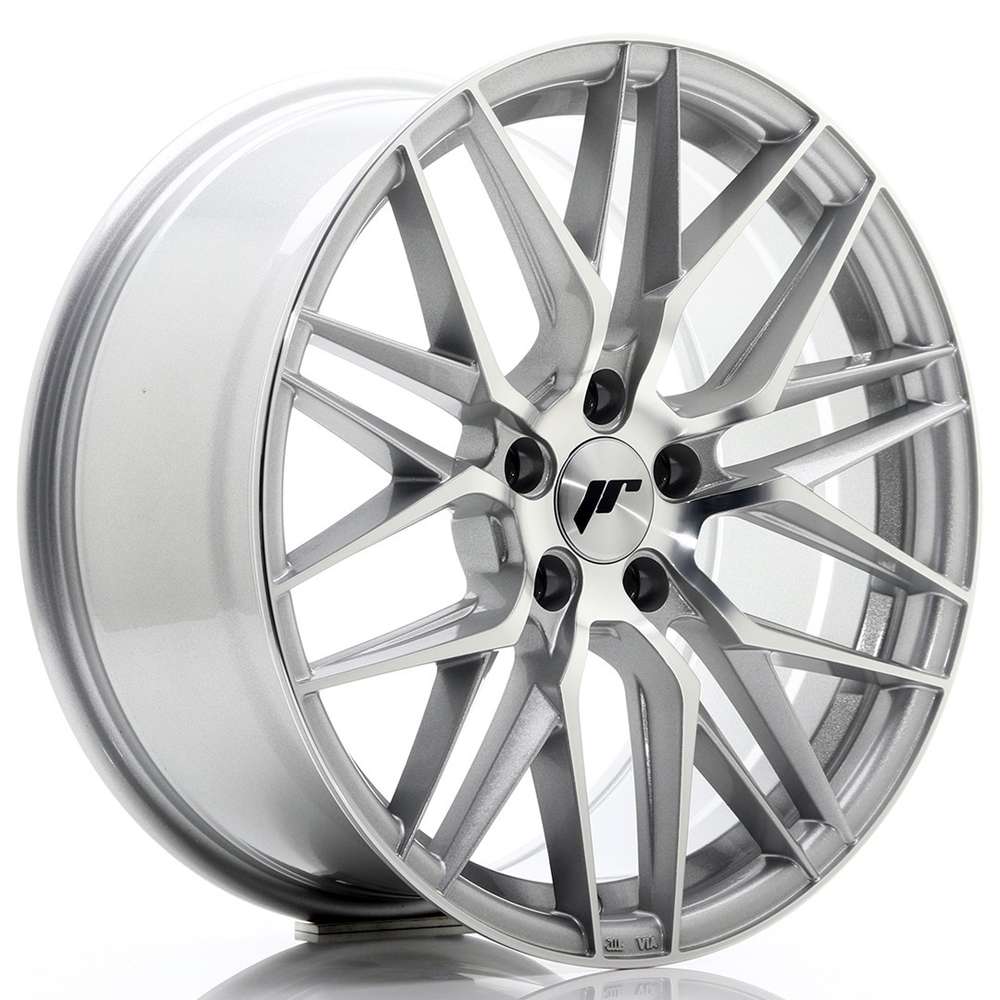 Japan Racing JR28 16" 7J ET25 4x100 Silver Machined Face