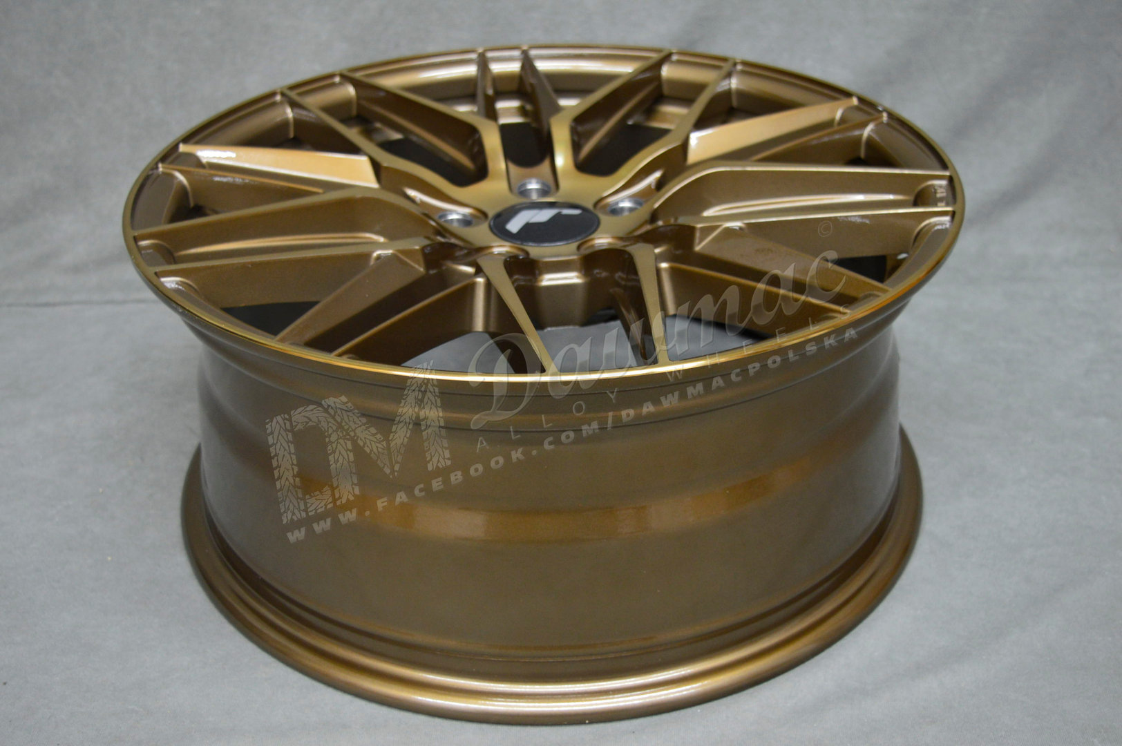 Japan Racing JR28 17" 7J ET20-45 4x100-5x120 BLANK Platinum Bronze - obrazek 6