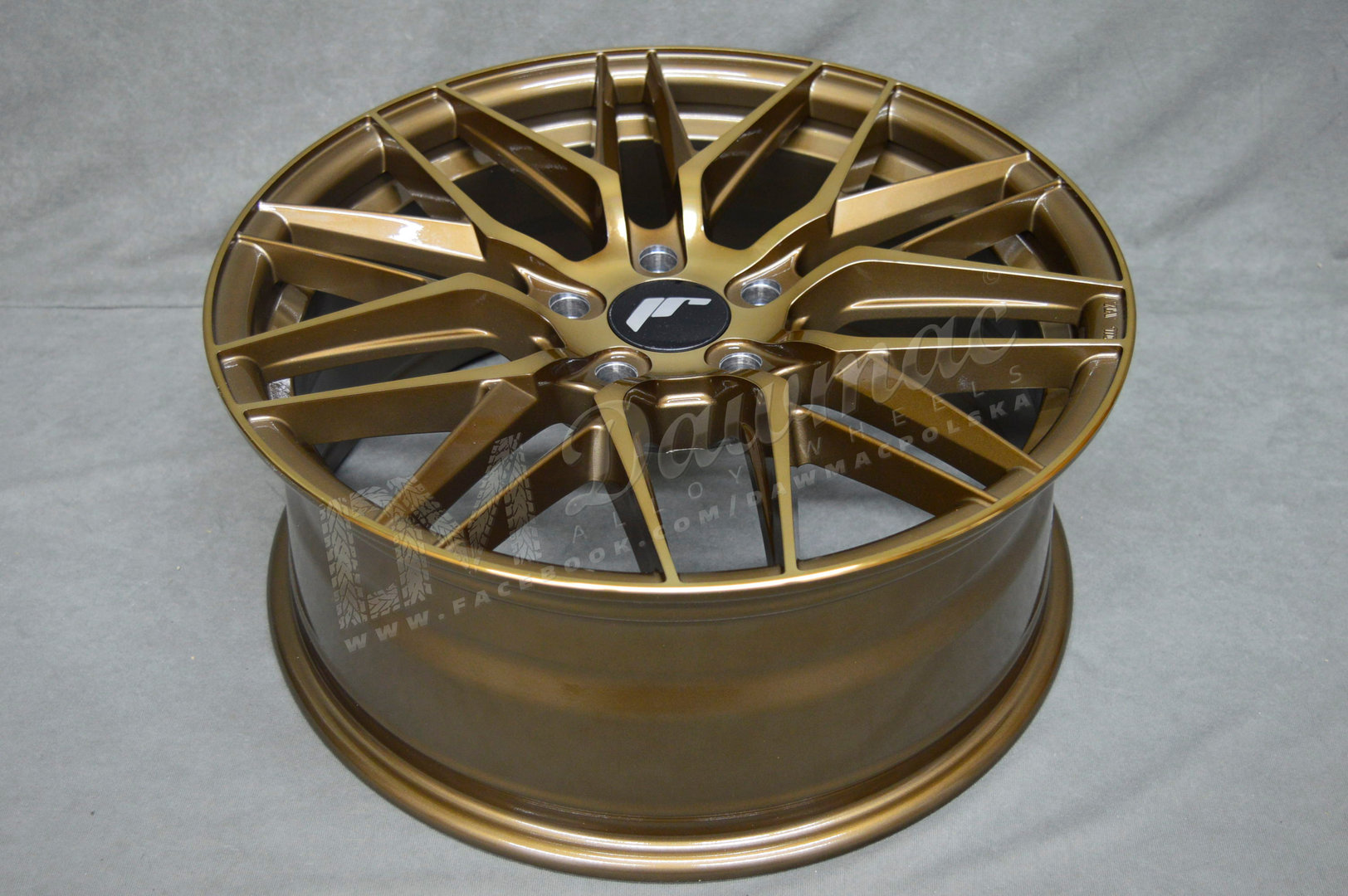 Japan Racing JR28 18" 7,5J ET20-40 + 8,5J ET20-40 5x100-5x120 BLANK Platinum Bronze - obrazek 5