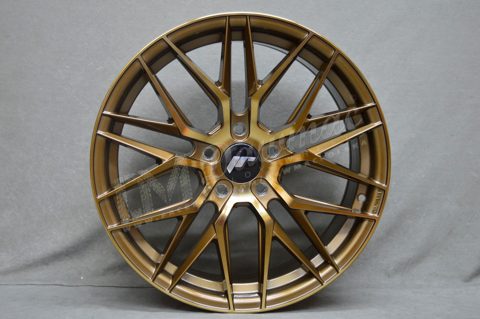 Japan Racing JR28 19" 8,5J ET20-40 + 10,5J ET20-40 5x100-5x120 BLANK Platinum Bronze - obrazek 2