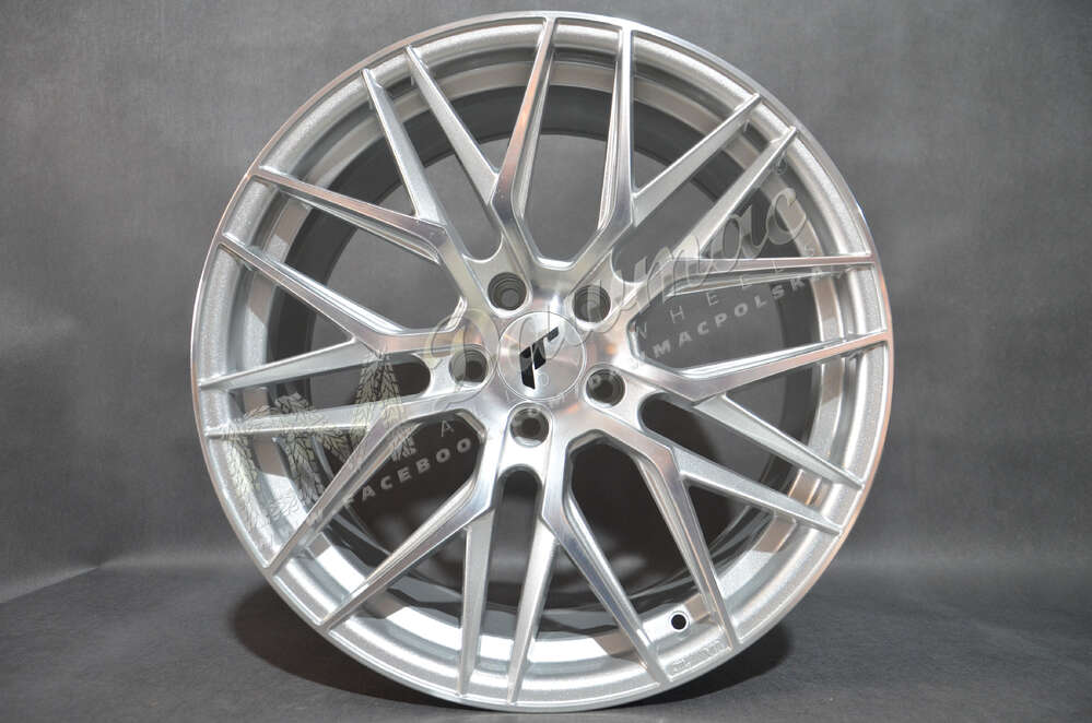 Japan Racing JR28 19" 8,5J ET40 5x112 Silver Machined Face