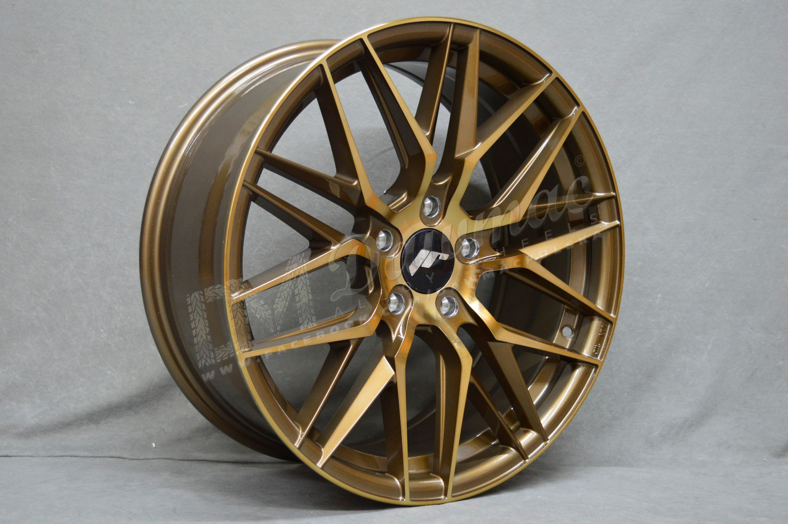Japan Racing JR28 19" 9,5J ET20-40 5x100-5x120 BLANK Platinum Bronze - obrazek 3