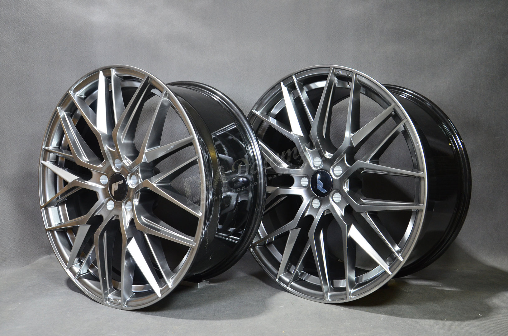 Japan Racing JR28 21" 9J ET15-45 + 10,5J ET15-55 5x108-5x130 BLANK Hyper Black - obrazek 5