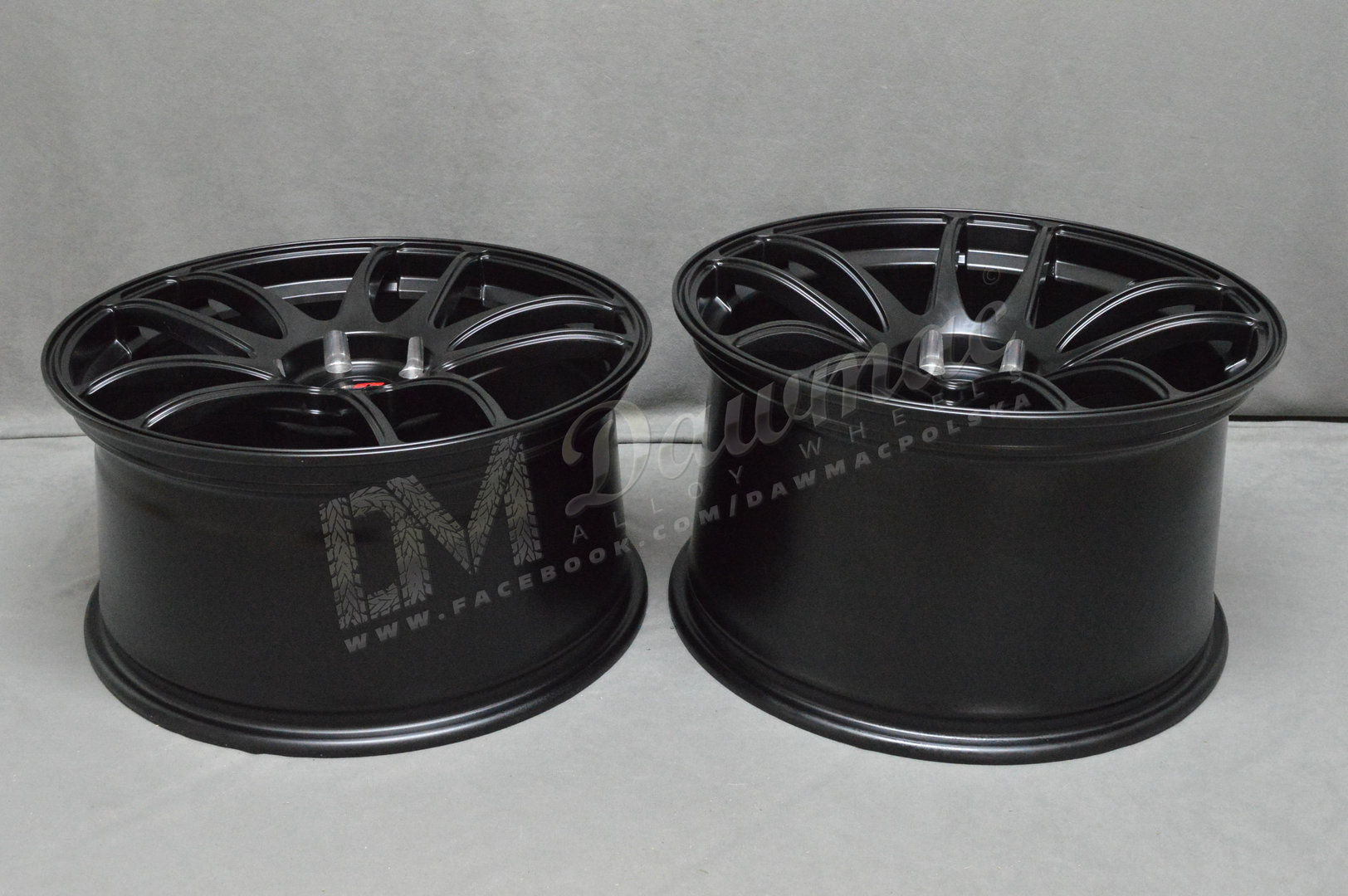 Japan Racing JR29 16" 7J ET40 + 8J ET28 4x100/4x108 Matt Black - obrazek 7