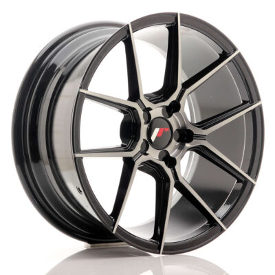 Japan Racing JR30 19" 9,5J ET20-40 BLANK Black Brushed with Tinted Face