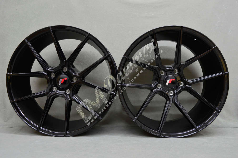 Japan Racing JR30 20" 8,5J ET20-42 + 10J ET20-48 BLANK Glossy Black