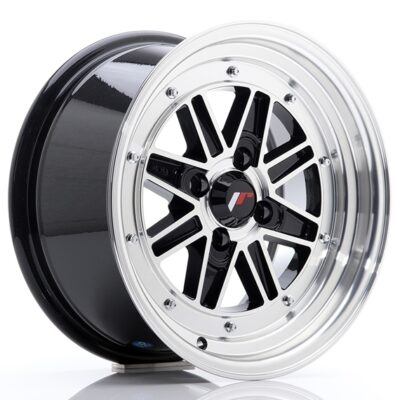 Japan Racing JR31 15" 7,5J ET20 BLANK Gloss Black Machined Face