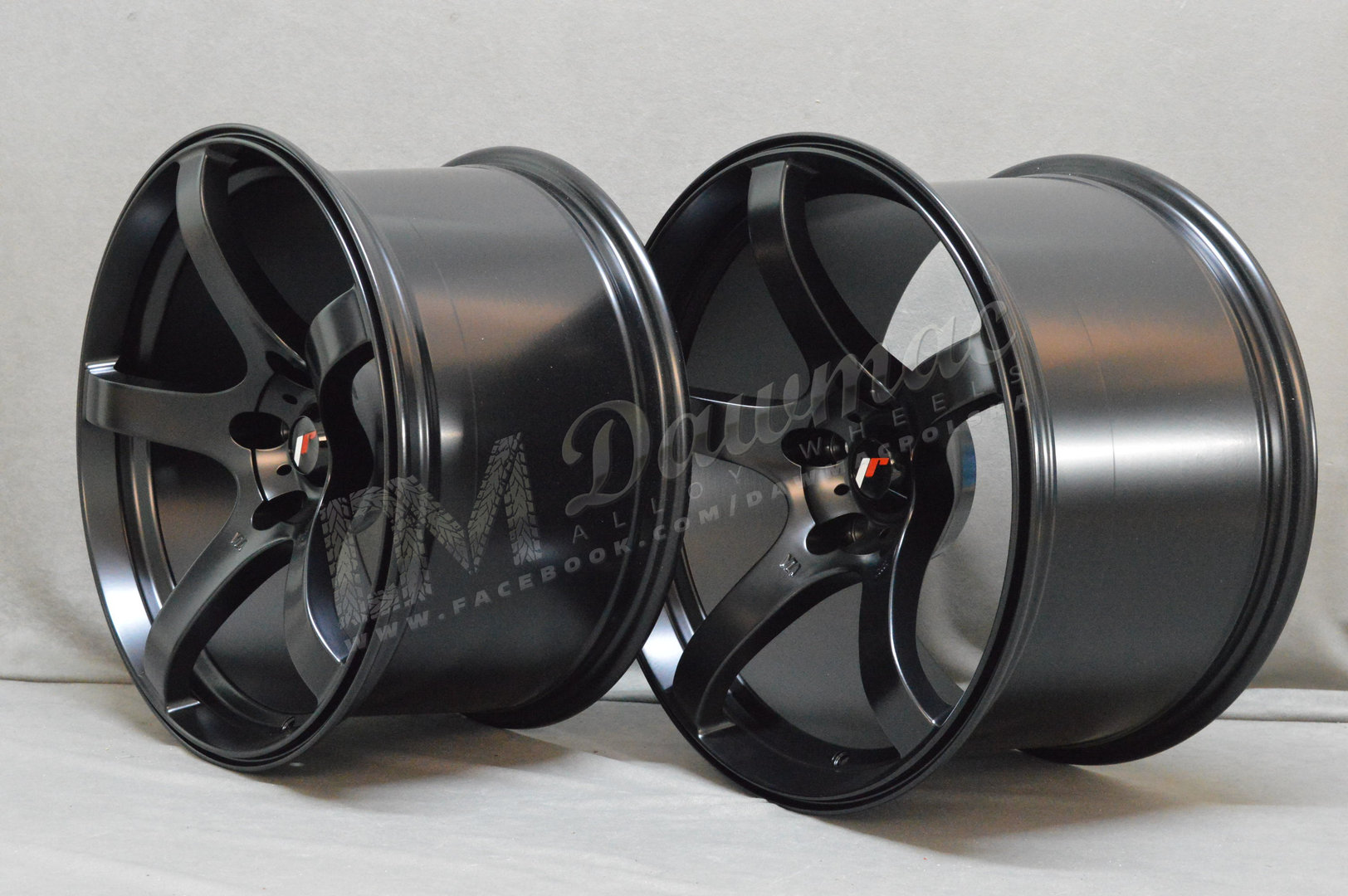 Japan Racing JR32 18" 8,5J ET20-ET38 BLANK Matt Black - obrazek 4