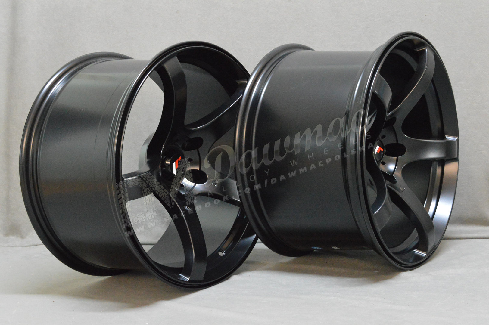 Japan Racing JR32 18" 8,5J ET20-ET38 BLANK Matt Black - obrazek 5