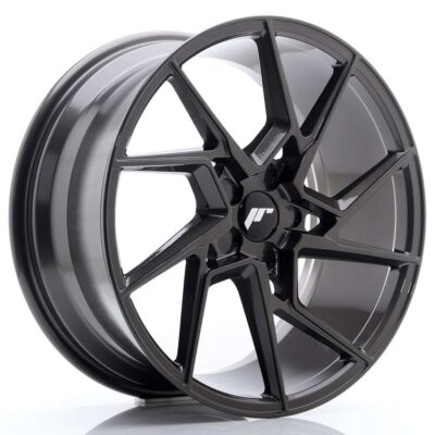 Japan Racing JR33 20" 10.5J ET30 5x120 Hyper Gray