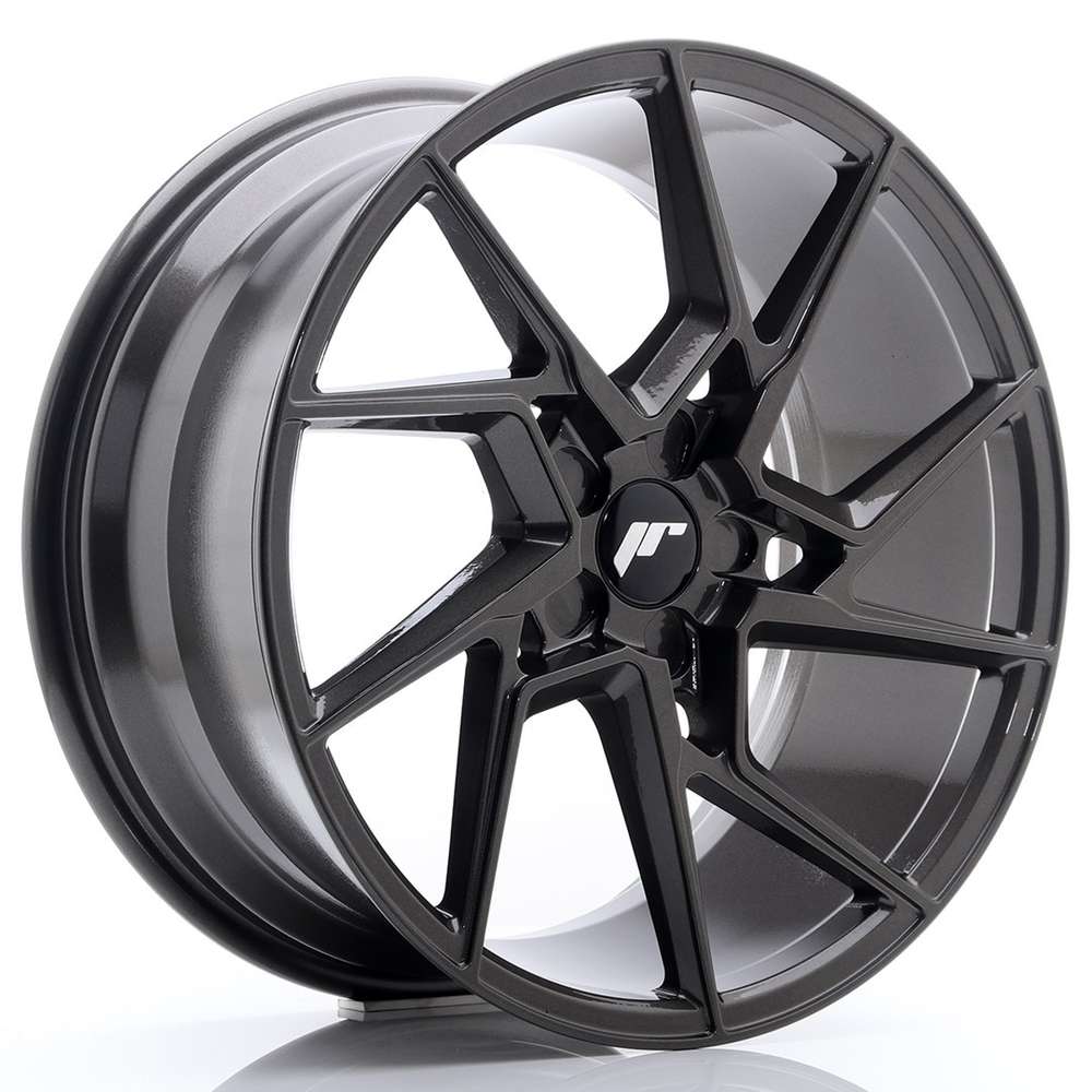 Japan Racing JR33 20" 10.5J ET30 5x120 Hyper Gray