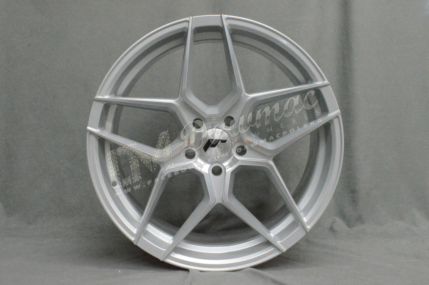 Japan Racing JR34 18" 8J ET20-ET42 + 9J ET20-ET42 BLANK Silver Machined Face - obrazek 2