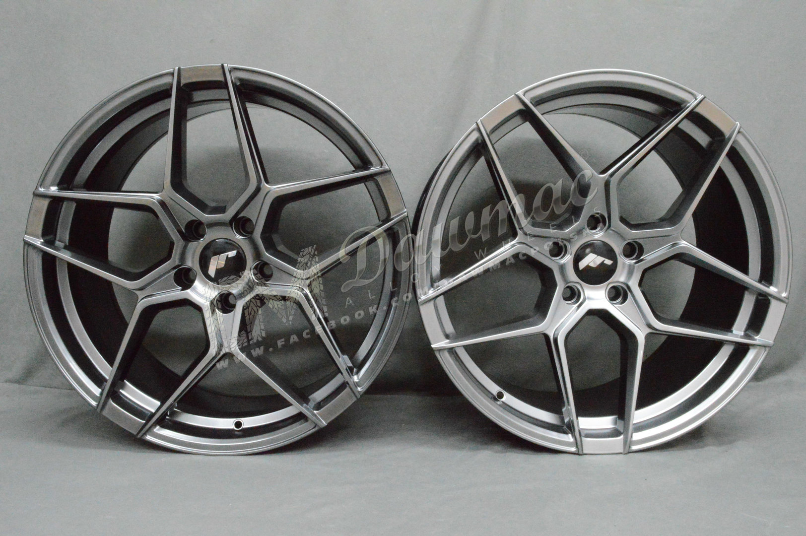 Japan Racing JR34 20" 9J ET20-ET40 + 10,5J ET20-ET35 BLANK Hyper Black - obrazek 2