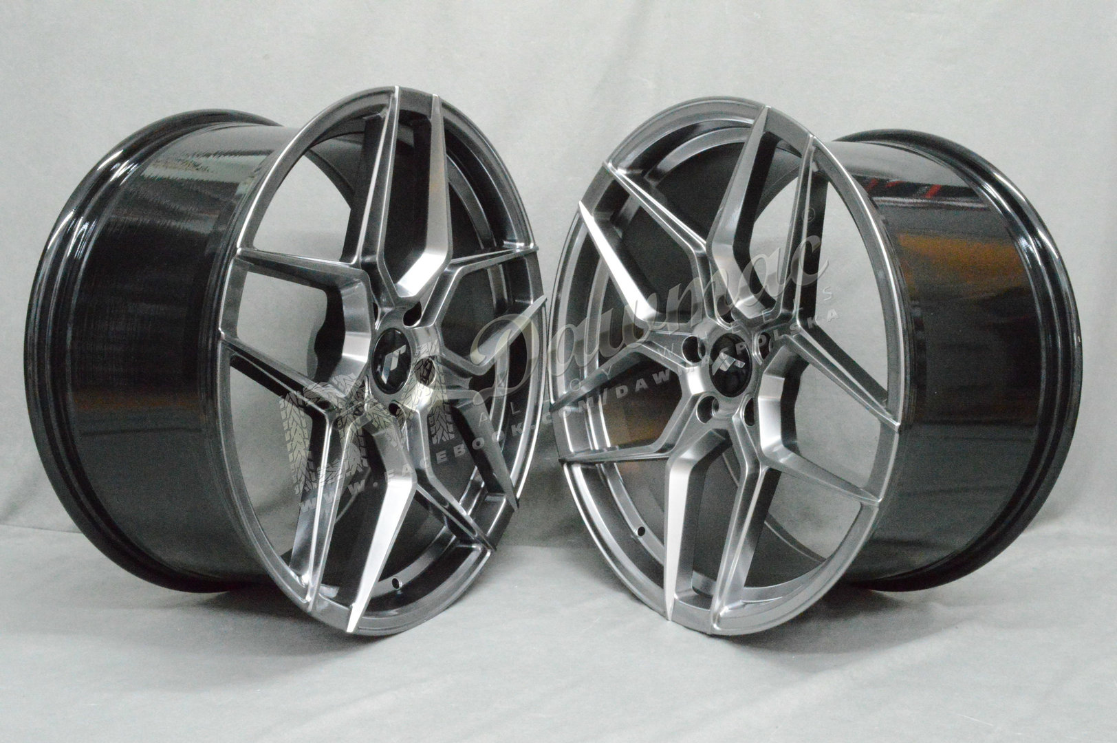 Japan Racing JR34 20" 9J ET20-ET40 + 10,5J ET20-ET35 BLANK Hyper Black - obrazek 3