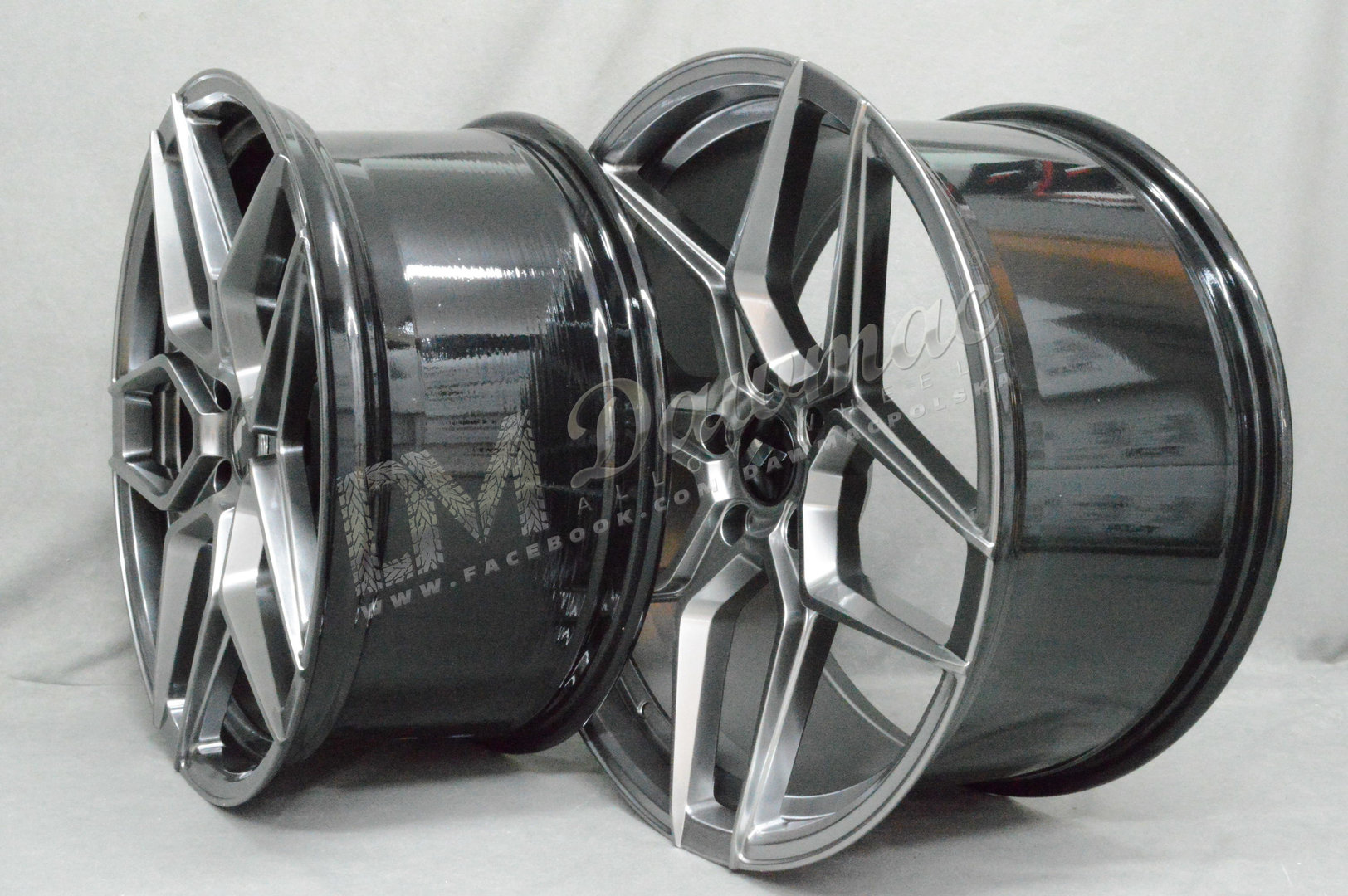 Japan Racing JR34 20" 9J ET20-ET40 + 10,5J ET20-ET35 BLANK Hyper Black - obrazek 5