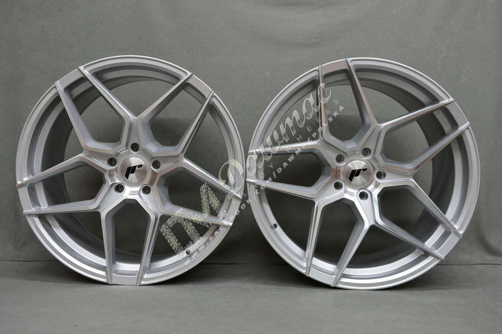 Japan Racing JR34 20" 9J ET20-ET40 + 10,5J ET20-ET35 BLANK Silver Machined Face