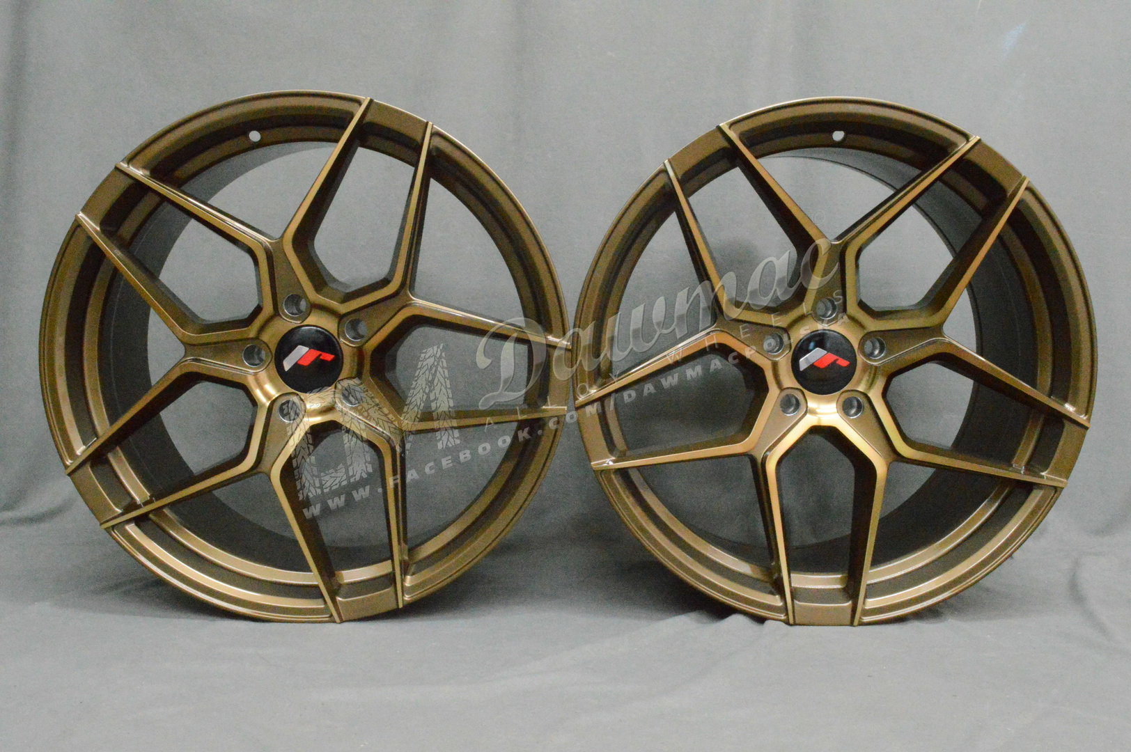 Japan Racing JR34 20" 9J ET20-ET40 + 10J ET20-ET40 BLANK Platinum Bronze - obrazek 2