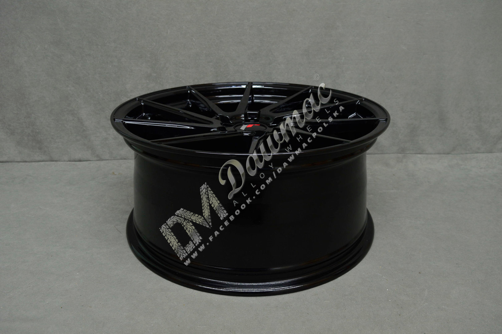 Japan Racing JR36 18" 8J ET20-ET45 + 9J ET20-ET48 BLANK Gloss Black - obrazek 6