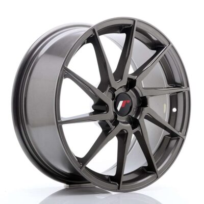 Japan Racing JR36 19" 9,5J ET20-ET45 BLANK Hyper Gray