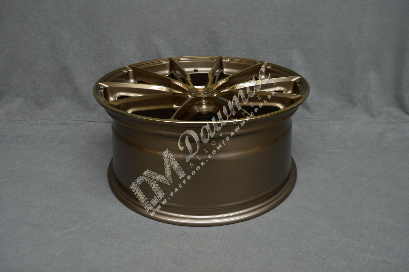 Japan Racing JR37 17" 8J ET35 5x100 Platinum Bronze - obrazek 7