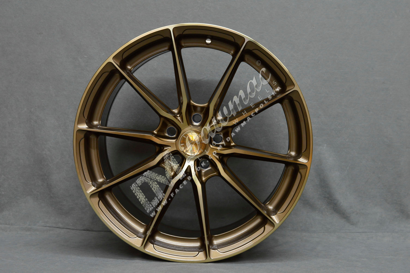 Japan Racing JR37 18" 8J ET20-ET45 BLANK Platinum Bronze - obrazek 2