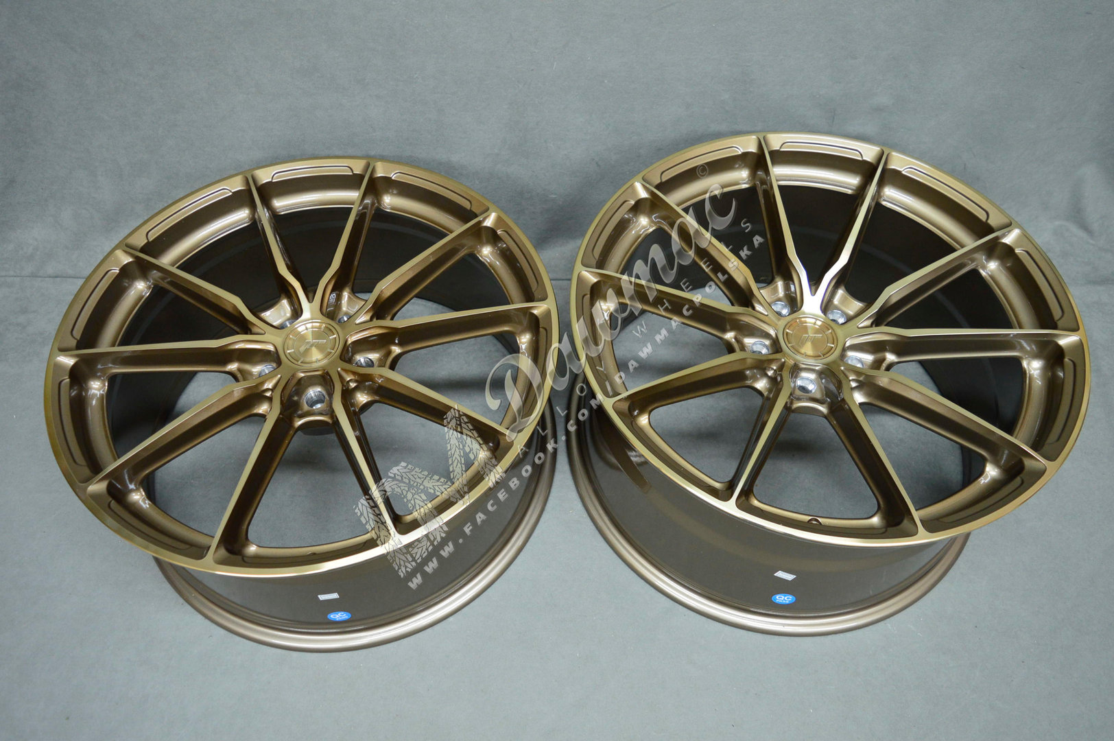 Japan Racing JR37 20" 8,5J ET20-ET45 + 10J ET20-ET45 BLANK Platinum Bronze - obrazek 5