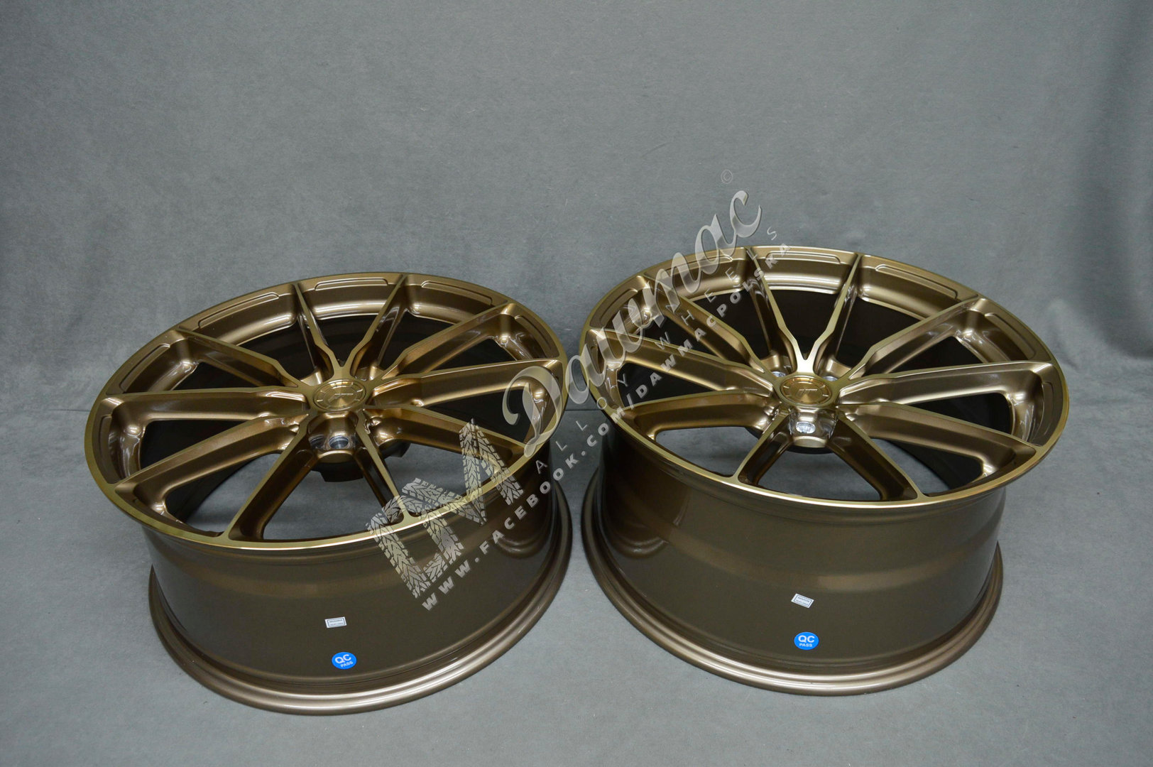 Japan Racing JR37 20" 8,5J ET20-ET45 + 10J ET20-ET45 BLANK Platinum Bronze - obrazek 8