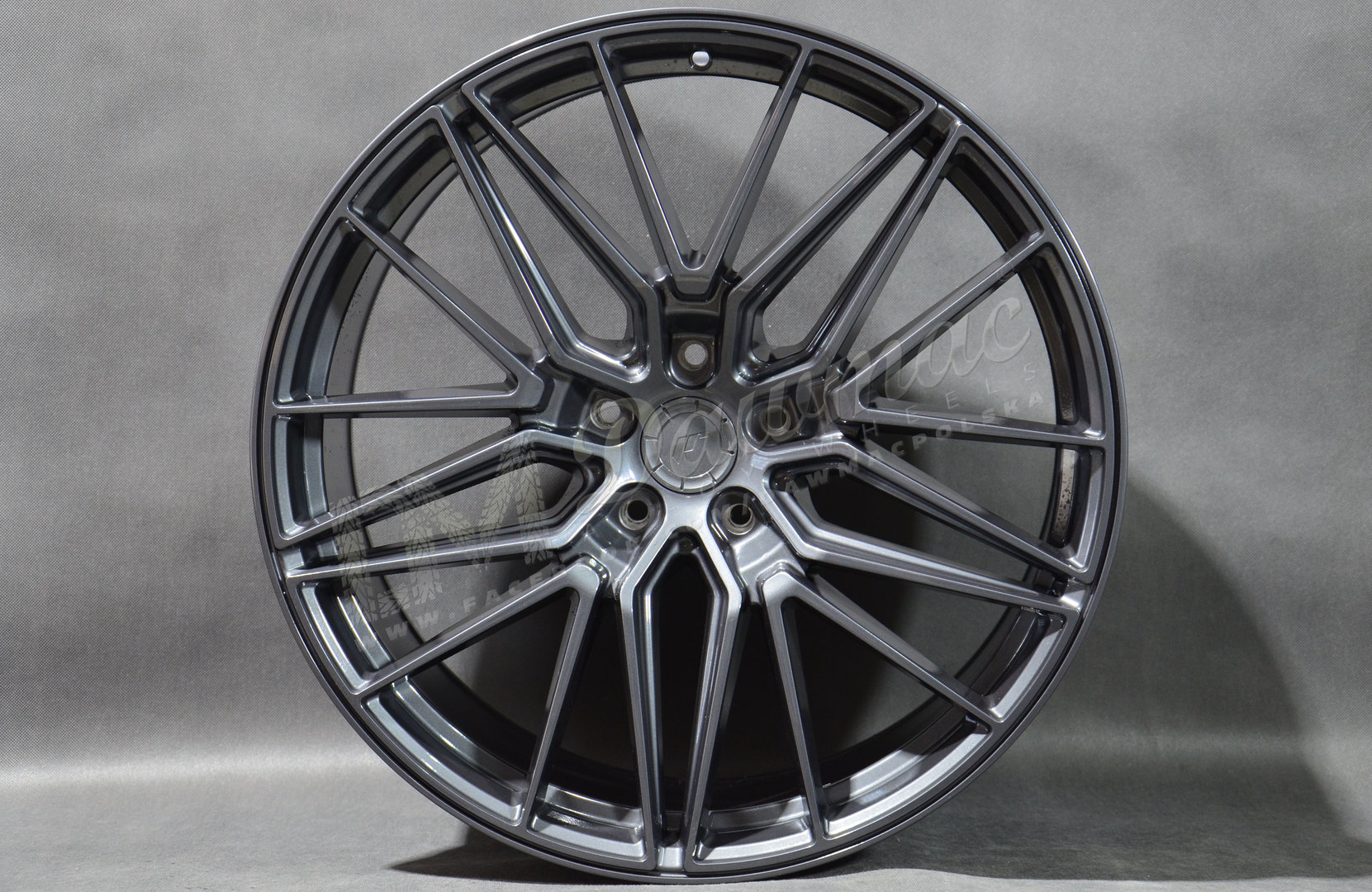 Japan Racing JR38 22" 10,5J ET10-ET46 BLANK Hyper Gray - obrazek 2