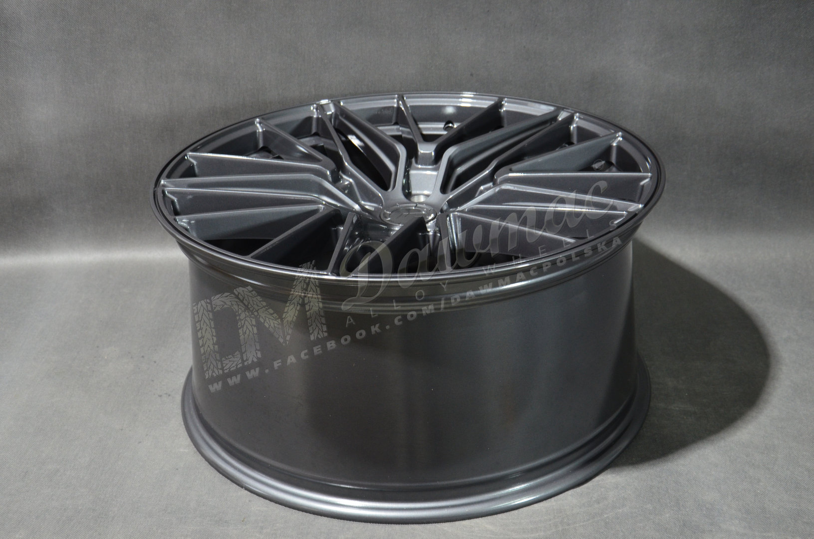 Japan Racing JR38 22" 10,5J ET10-ET46 BLANK Hyper Gray - obrazek 5