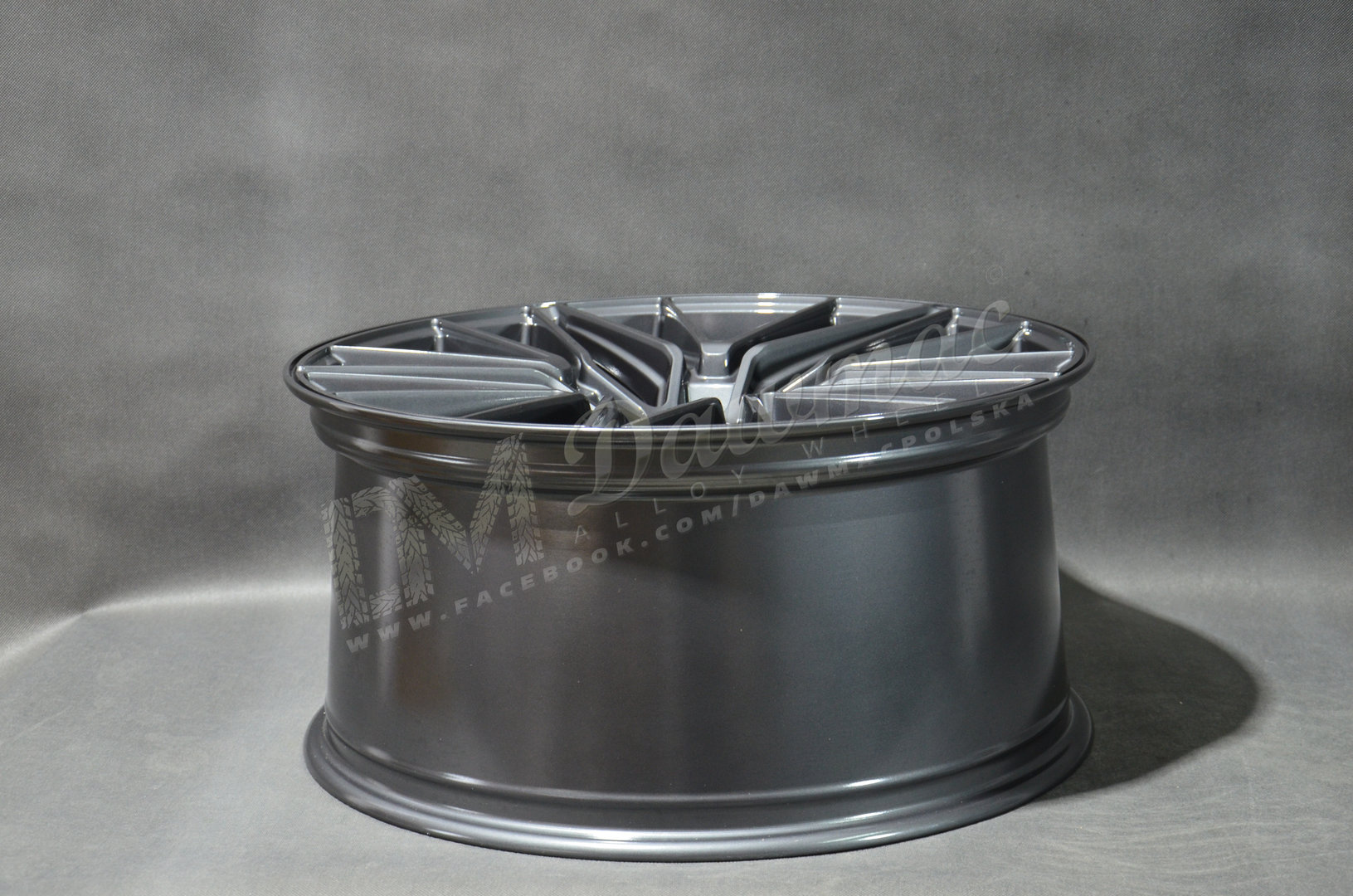 Japan Racing JR38 22" 10,5J ET10-ET46 BLANK Hyper Gray - obrazek 6